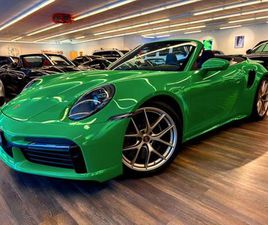 PORSCHE 911 CABRIOLET 992 TURBO S PORSCHE 992 TURBO S CABRIO INDIVIDUAL 12 M APPROVED 19%
