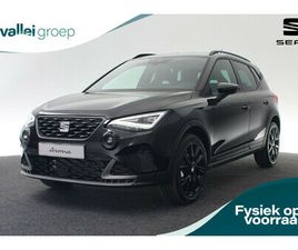 SEAT ARONA SEAT ARONA FR BUSINESS CONNECT 1.0 ECOTSI 70 KW / 95 PK | BLACK EDITION | CAM | LED | PARK ASSSIT | STOELVERWARMING | KEYLESS | 18 INCH