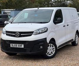 VAUXHALL VIVARO 2020 VAUXHALL VIVARO 1.5 TURBO D 2900 DYNAMIC L1 H1 EURO 6 (START/STOP) 6DR PANEL VAN DIESEL MANUAL