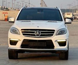 MERCEDES-BENZ ML 63 AMG MODEL 2015 GCC CAR IN VERY PERFECT CONDITION INSIDE AND OUT SIDE FULL OPTION PANORAMIC ROOF RADAR