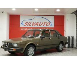 ALFA ROMEO ALFETTA 1982 ALFA ROMEO ALFETTA 2.0 TIPO 116.55 MY ’82 A VENDRE