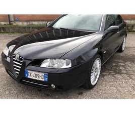 2003 ALFA ROMEO 166 NOIR MANUEL, 6 VITESSES CONDUITE À GA...