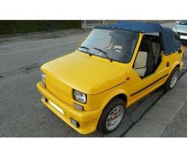 FIAT 126 1987 FIAT 126 JAUNE MANUEL, 4 VITESSES CONDUITE À GAUCHE...