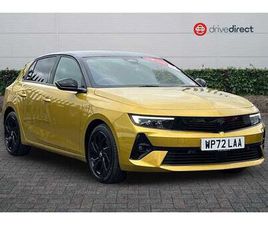 VAUXHALL ASTRA 2022 VAUXHALL ASTRA 1.2 TURBO GS LINE HATCHBACK