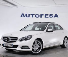 CLASE E 350 CDI AVANTGARDE 258CV AUTO 4P # TECHO PANORAMICO ELE,CUERO,NAVY