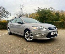 2012 FORD MONDEO 1.6 TDCI ECO TITANIUM X 5DR [START STOP] ESTATE DIESEL MANUAL