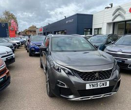 PEUGEOT 3008 1.2 PURETECH GT LINE EURO 6 (S/S) 5DR