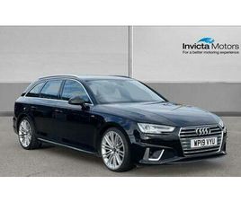 2019 AUDI A4 35 TFSI S LINE 5DR S TRONIC PETROL