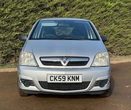 VAUXHALL MERIVA VAUXHALL, MERIVA, MPV, 2009, MANUAL, 1598 (CC), 5 DOORS