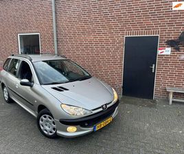 PEUGEOT 206 SW PEUGEOT 206 SW - 1.4 ONE-LINE STATION, NETTE AUTO, NW APK ,