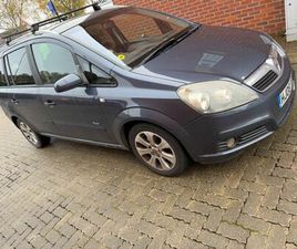 VAUXHALL ZAFIRA VAUXHALL, ZAFIRA, MPV, 2008, 1.6L PETROL - 7 SEATER