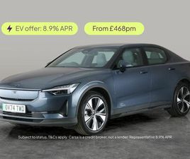 POLESTAR POLESTAR 2 SINGLE MOTOR 82KWH LONG RANGE FASTBACK 5DR ELECTRIC AUTO RWD (299 PS)