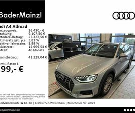AUDI A4 ALLROAD 45 TFSI AUDI A4 ALLROAD 45 TFSI QUATTRO S TRONIC AHK KAM. NAV