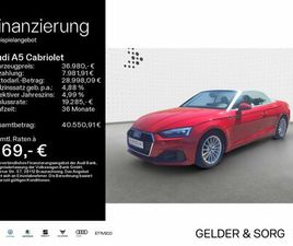 AUDI A5 CABRIOLET 40 TFSI QU. S-TRONIC*RFK*HUD*NAVI