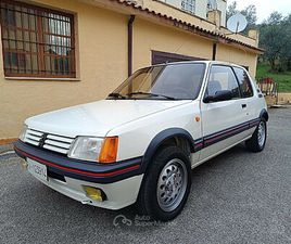 PEUGEOT 205 TAGLIANDATA, SEMPRE IN GARAGE, NON FUMATORE, UNICO PROPRIETARIO