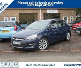 2013 62 VAUXHALL ASTRA 1.6 16V SE HATCHBACK 5DR PETROL AUTO EURO 5 (115 PS)