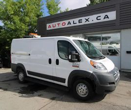 2017 RAM PROMASTER CARGO VAN 1500 LOW ROOF CRÉDIT-BAIL DISPONIBL