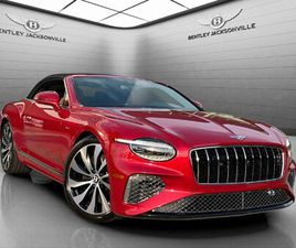 BENTLEY CONTINENTAL GTC NEW 2026 BENTLEY CONTINENTAL GTC JACKSONVILLE FL 32256