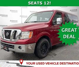 2020 NISSAN NV PASSENGER NV3500 HD SL