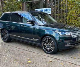 LAND ROVER RANGE ROVER LWB SDV8 2017 LAND ROVER RANGE ROVER 4.4 SDV8 AUTOBIOGRAPHY (339BHP) AWD (LWB)(START/STOP)