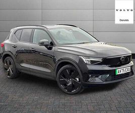 VOLVO EX40 SINGLE MOTOR EXTENDED RANGE 82KWH PLUS BLACK EDITION AUTO 5DR