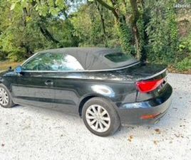 AUDI A3 CABRIOLET A VENDRE AUDI A3 CABRIOLET NOIRE