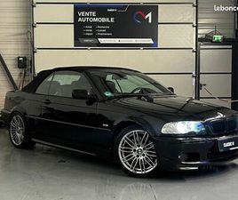 BMW 330CI E46 CABRIOLET – PACK M – BOÎTE AUTO – 2002 – SUIVI COMPLET