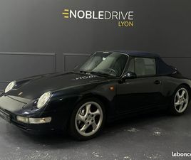 PORSCHE 993 CABRIOLET 993 CARRERA 4 CABRIOLET 3.6L 285CH - ENTRETIEN CERAMIQUE - SUIVI COMPLET - EXCELLENT ETAT