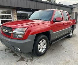 CHEVROLET AVALANCHE 1500 2002 CHEVROLET AVALANCHE 1500