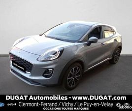 FORD PUMA FORD PUMA 1.0 FLEXIFUEL 125CH S&S MHEV TITANIUM X