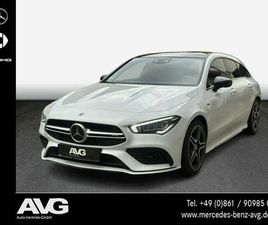 MERCEDES CLA SHOOTING BRAKE CLA 35 AMG MERCEDES-BENZ CLA 35 4M AMG PANO DISTR. 360° NIGHT BURM. MBEAM