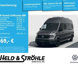VOLKSWAGEN GRAND CALIFORNIA AKTION! ALLRAD, DACHKLIMA