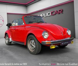 VOLKSWAGEN COCCINELLE CABRIOLET VOLKSWAGEN COCCINELLE CABRIOLET 1302 1.6 50CV KARMANN