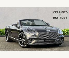 BENTLEY CONTINENTAL GTC 6.0 W12 GTC AUTO 4WD EURO 6 2DR