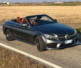 MERCEDES CLASSE C CABRIOLET C 43 AMG 4MATIC - PREMIUM PLUS - AMG - GRIGIO SELENITE