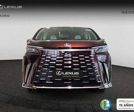 LEXUS LM 350H LUXURY LIGHT BEIGE 6 PLAZAS