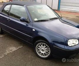 VOLKSWAGEN GOLF CABRIOLET VW GOLF CABRIO 2001