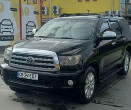 TOYOTA SEQUOIA TOYOTA SEQUOIA 2008