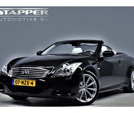 INFINITI G37 GT 320PK V6 AUTOMAAT PREMIUM ORG.NL XENON/NAVI/LED/LEER/BOSE/KEYLESS/CAMERA/STOELVERW./STOELVENT.