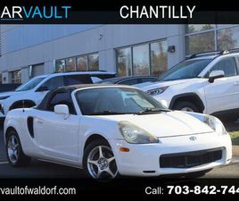 USED 2001 TOYOTA MR2 2DR CONV MANUAL