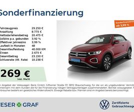 T-ROC CABRIOLET 1.5TSI MOVE AHK NAVIGATIONSSYSTEM