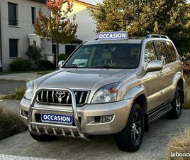 TOYOTA LAND CRUISER TOYOTA LAND CRUISER KDJ 120 8 PLACES 3. 0 D-4D 173CH MAGNIFIQUE