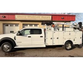 FORD F 550 2019 FORD F-550 XLT CREW CAB SERVICE BODY WITH CRANE