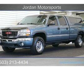 GMC SIERRA 2500HD CREW CAB 2006 GMC SIERRA 2500HD 8.1L 1-OWNER 78K SILVERADO 3500 2007 2005 2004