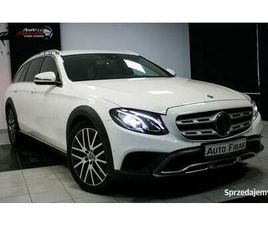 MERCEDES E 220 ALLTERRAIN*4MATIC*PNEUMATYKA*SALON PL*BURMEISTER*VAT23% W21… KONSTANTYNÓW LÓDZKI - SPRZEDAJEMY.PL