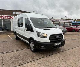 FORD TRANSIT VAN 2.0 350 ECOBLUE TREND CREW VAN MANUAL L3 H2 EURO 6 (START/STOP) 5DR