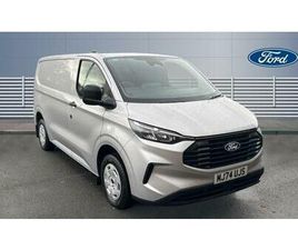 FORD TRANSIT CUSTOM 2024 FORD TRANSIT CUSTOM 280 L1 DIESEL FWD 2.0 ECOBLUE 136PS H1 VAN TREND VAN DIESEL MANUAL