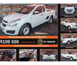 2014 CHEVROLET UTILITY 1.4 A/C