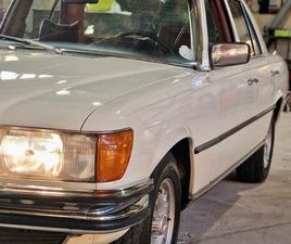 MERCEDES-BENZ 280SE W116 S-KLASSE 185PS PASTELLWEISS SCHALTER