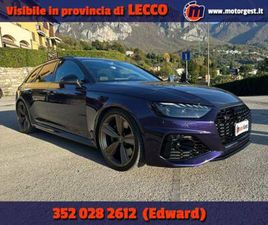 AUDI A4 AVANT RS4 A4 5ª SERIE RS 4 AVANT